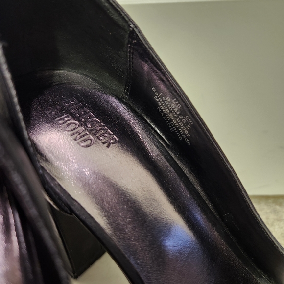 Bleecker & Bond Black Block Pumps - Picture 4 of 10